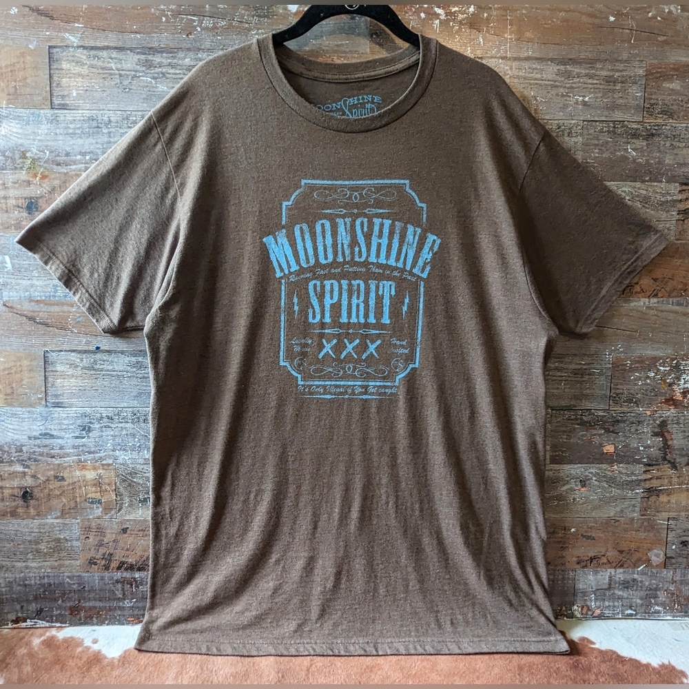 MoonShine Spirit by Brad Paisley Logo Short Sleeve Tee